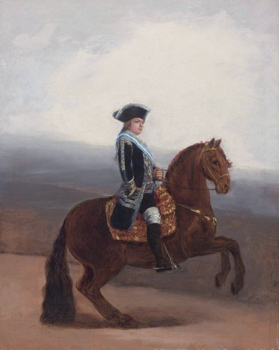 Ritratto equestre di Manuel Godoy da Francisco de Goya